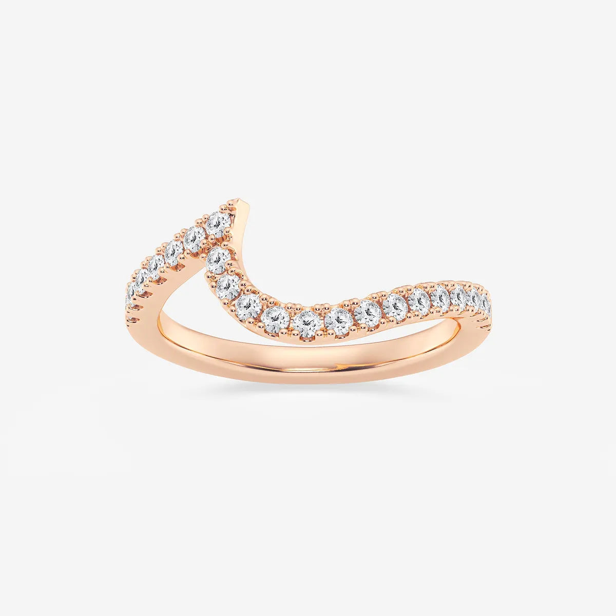 Lumiora Round Lab-Grown Diamond Classic Wedding Band