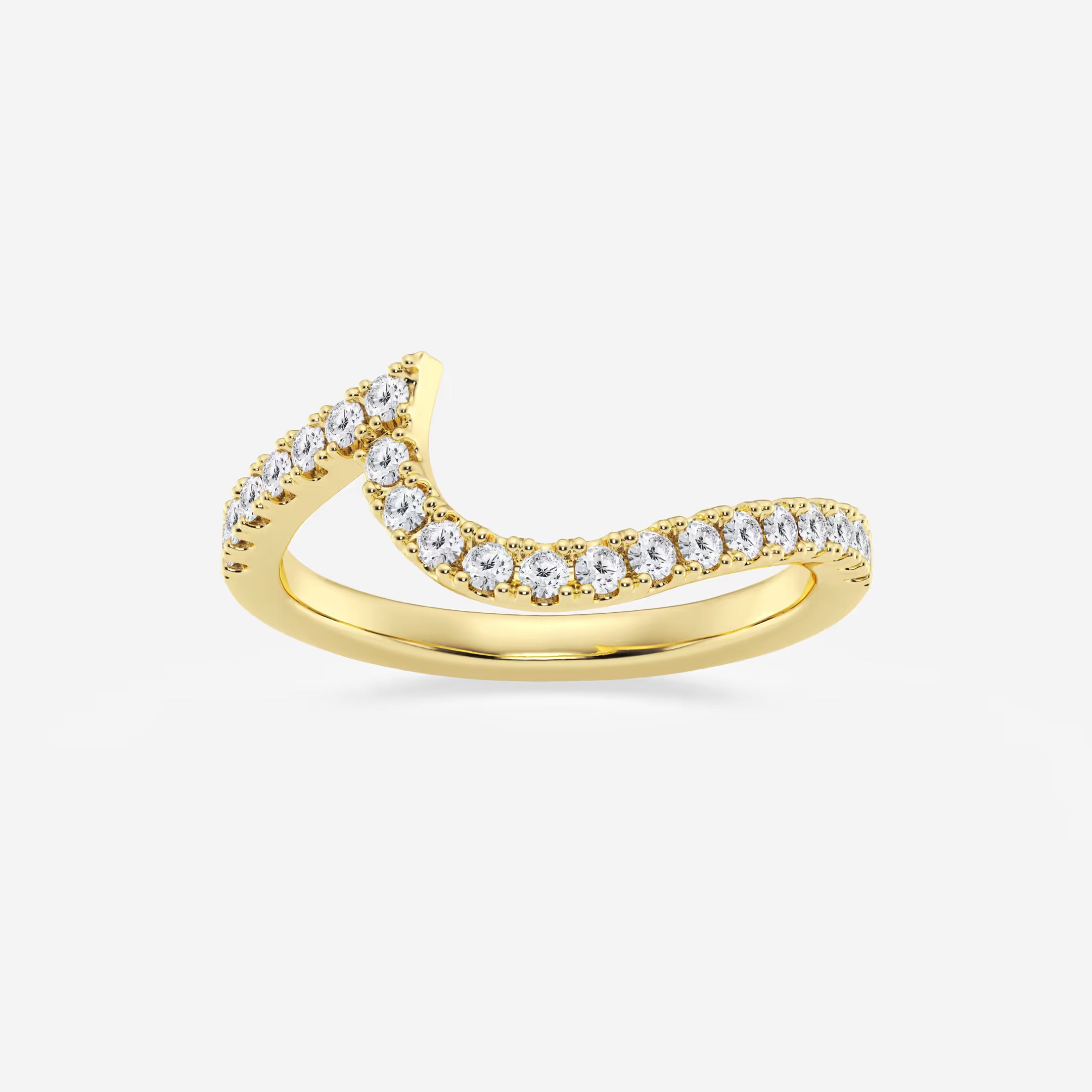 Lumiora Round Lab-Grown Diamond Classic Wedding Band