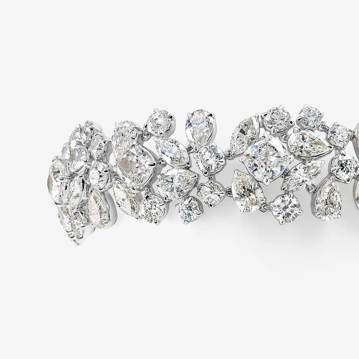 Mumbai Mosaic Multi-Shape Lab Grown Diamond Bracelet