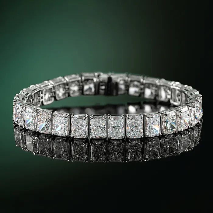 Siena Harmony Emerald Cut Lab Grown Diamond Bracelet