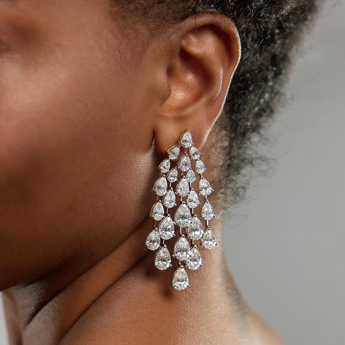 Noor Marrakech Lab Grown Diamond Lantern Earrings