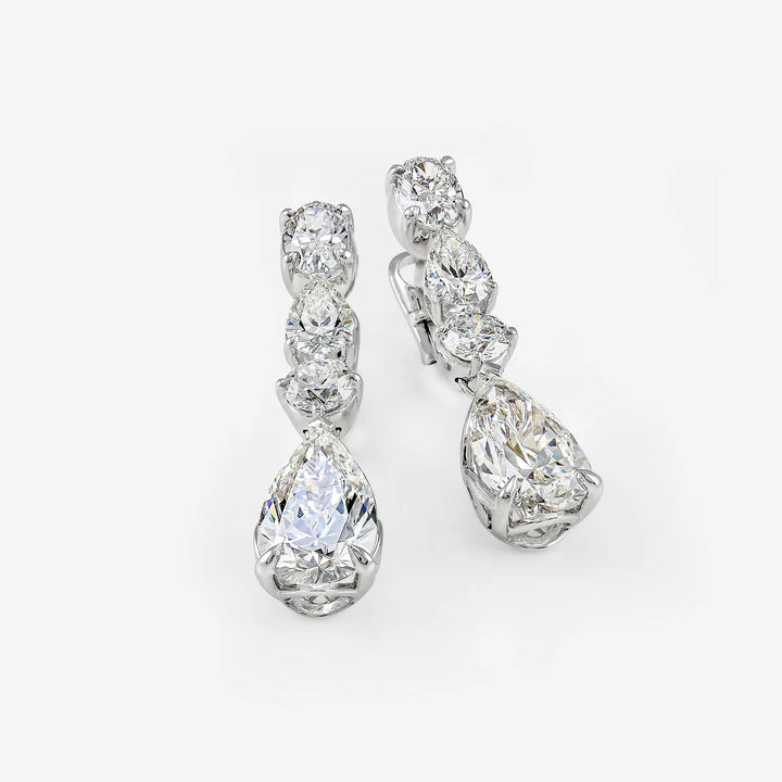 Luminara Ibiza Lab Grown Diamond Artistic Earrings