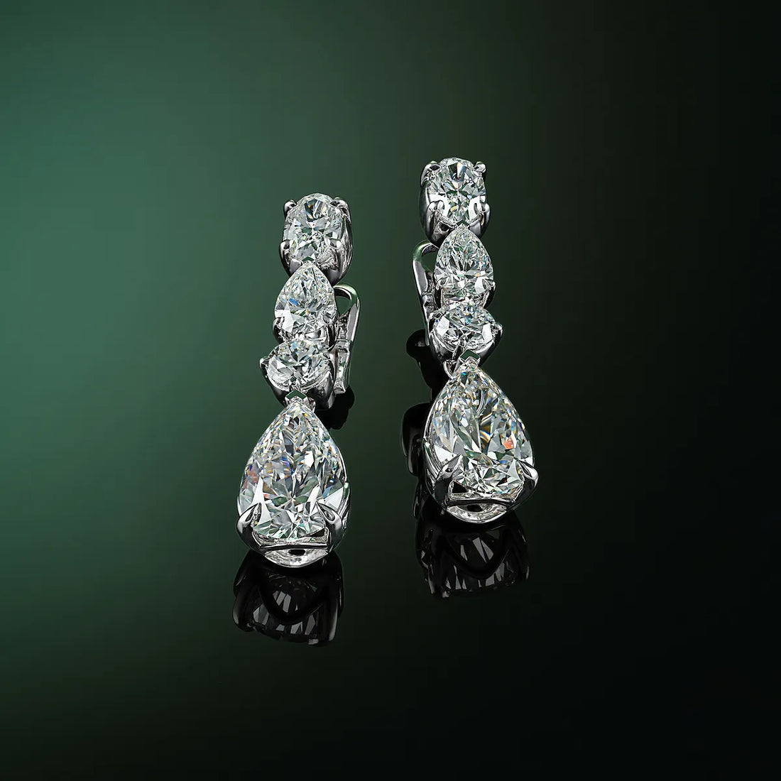 Luminara Ibiza Lab Grown Diamond Artistic Earrings