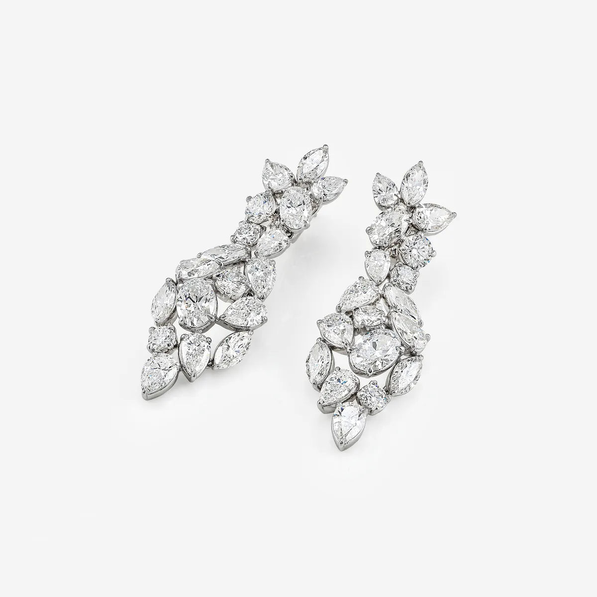 Mumbai Lab Grown Diamond Statement Earrings