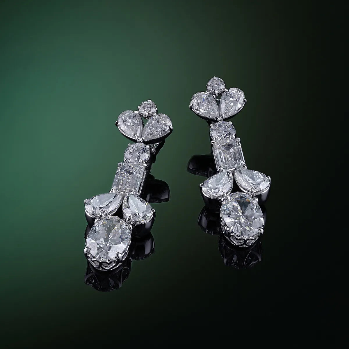Imperial Monaco Lab Grown Diamond Royal Earrings