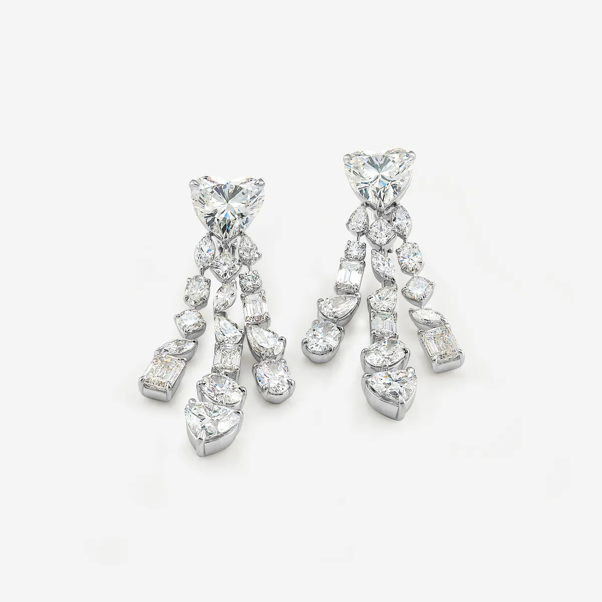 Rajvara Regal Lab Grown Diamond Statement Earrings