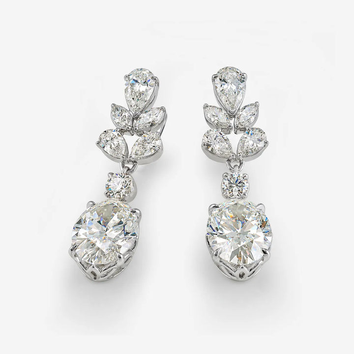Verdantia Nature-Inspired Lab Grown Diamond Earrings