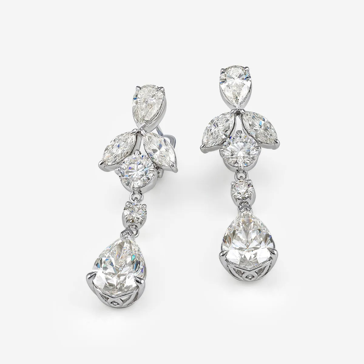 Skyline Vancouver Lab Grown Diamond Architectural Earrings