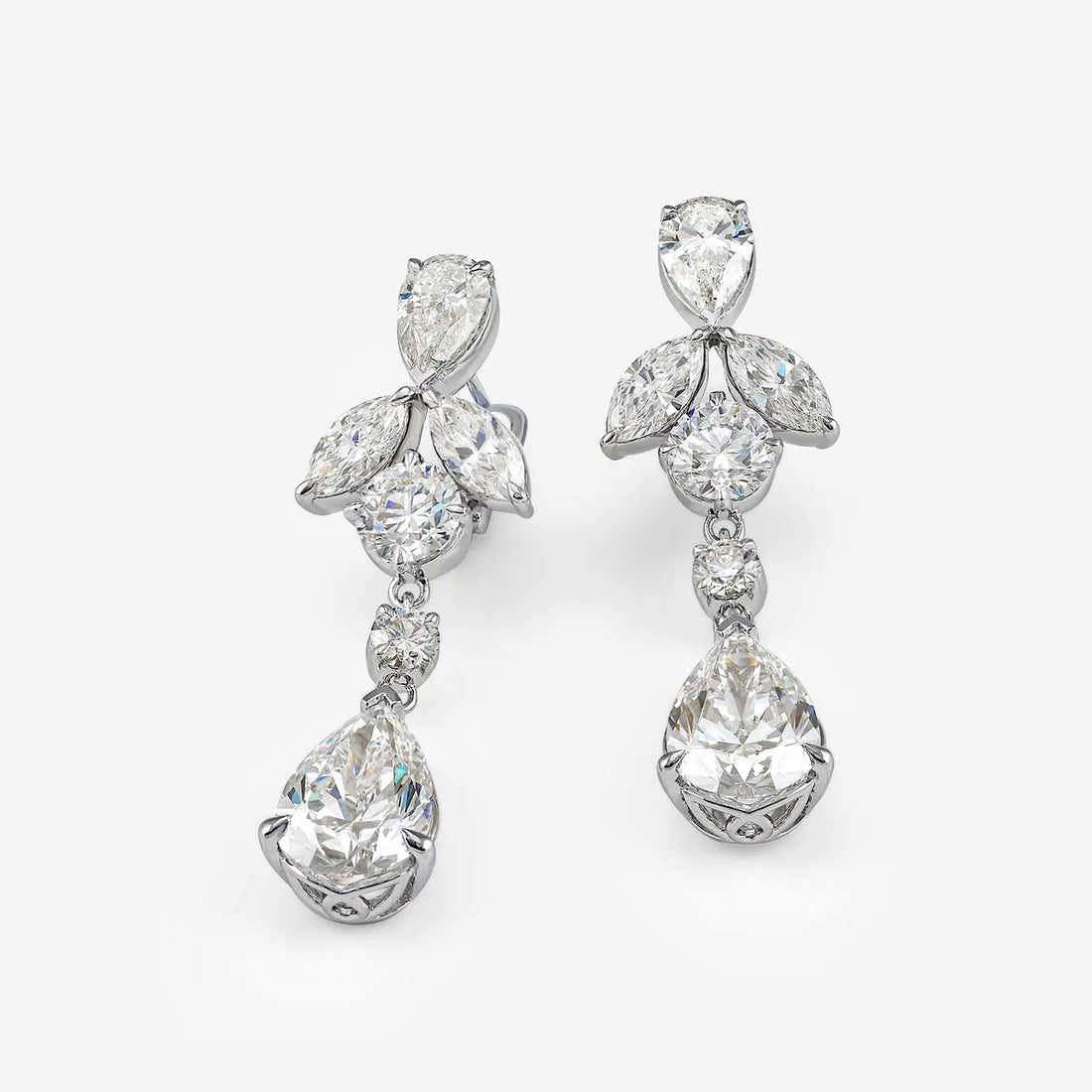 Skyline Vancouver Lab Grown Diamond Architectural Earrings