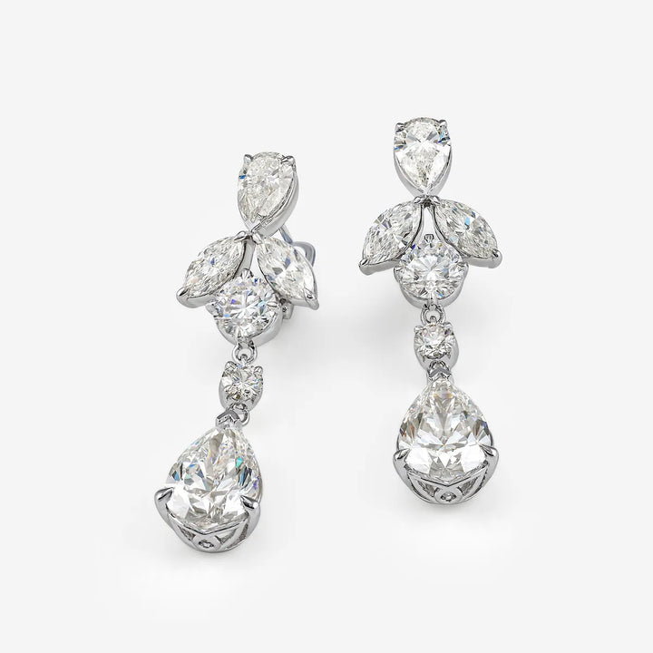 Skyline Vancouver Lab Grown Diamond Architectural Earrings