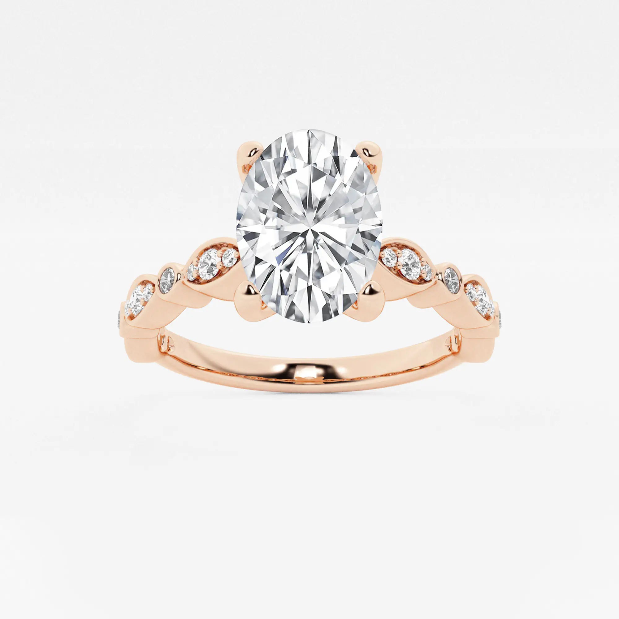 Title: Oval Cut Solitaire Engagement Ring