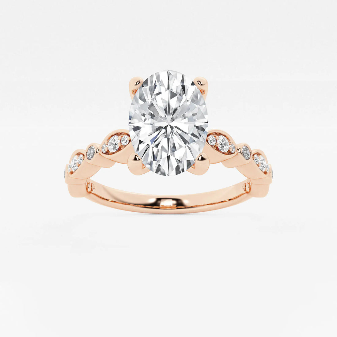 Title: Oval Cut Solitaire Engagement Ring