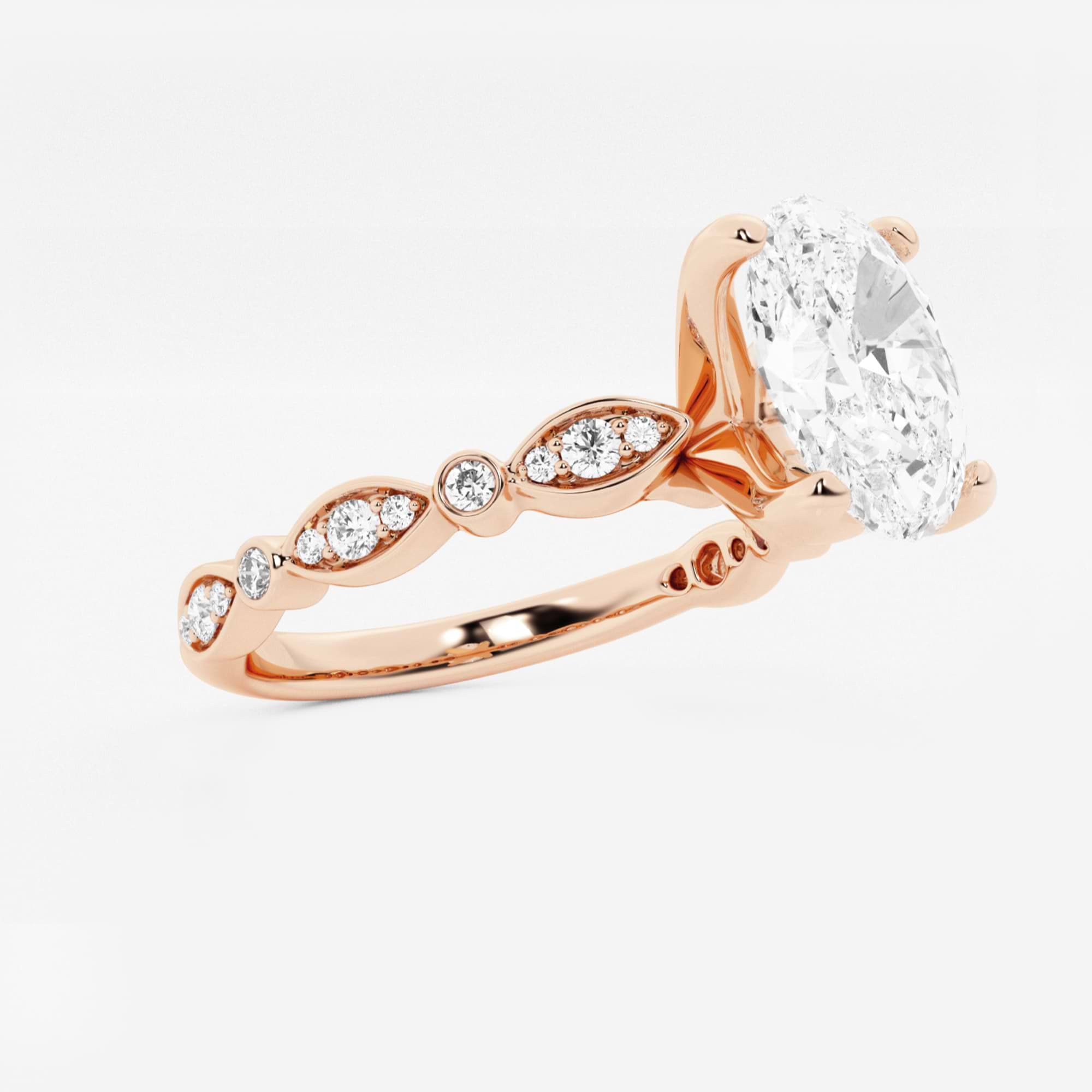 Title: Oval Cut Solitaire Engagement Ring