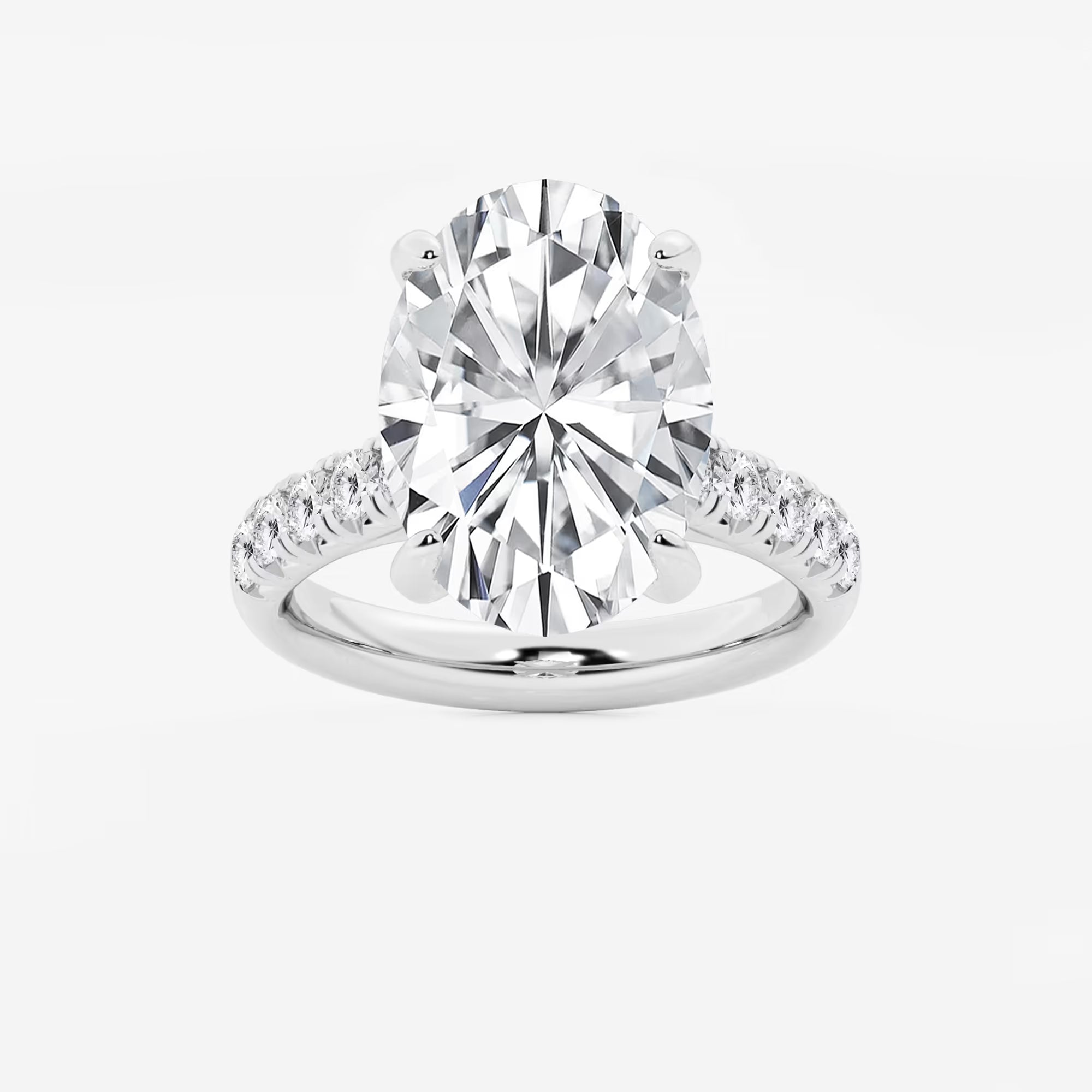 Title: Oval Cut Solitaire Engagement Ring