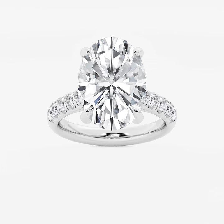 Title: Oval Cut Solitaire Engagement Ring
