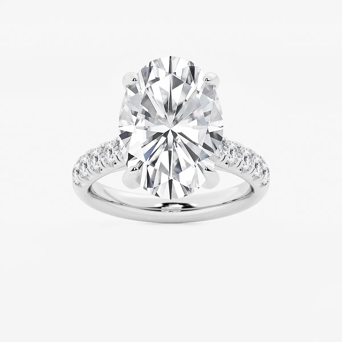 Title: Oval Cut Solitaire Engagement Ring