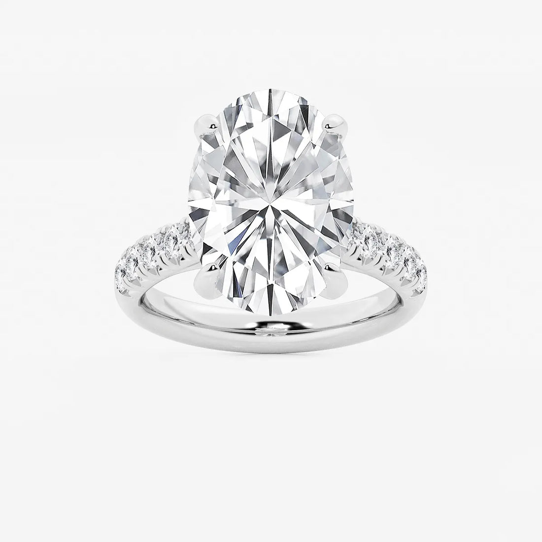 Title: Oval Cut Solitaire Engagement Ring