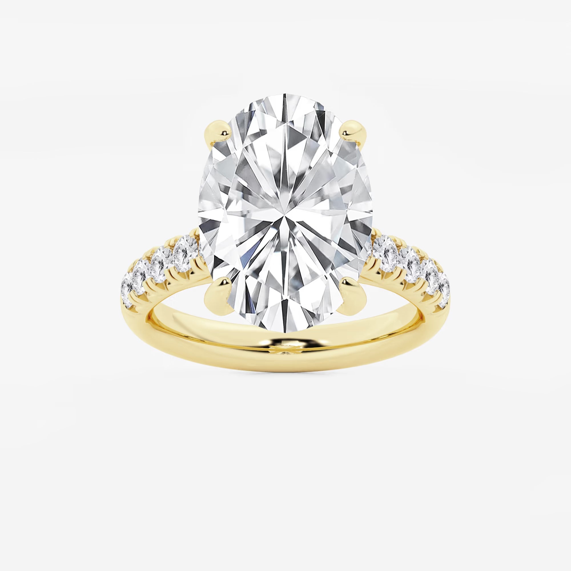 Title: Oval Cut Solitaire Engagement Ring