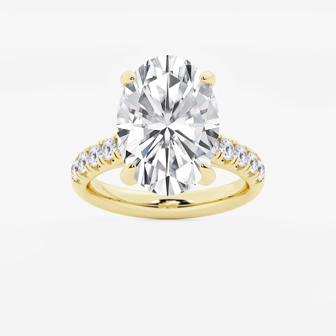 Title: Oval Cut Solitaire Engagement Ring